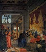 Juan de Borgona The Birth of the Virgin oil painting on canvas
